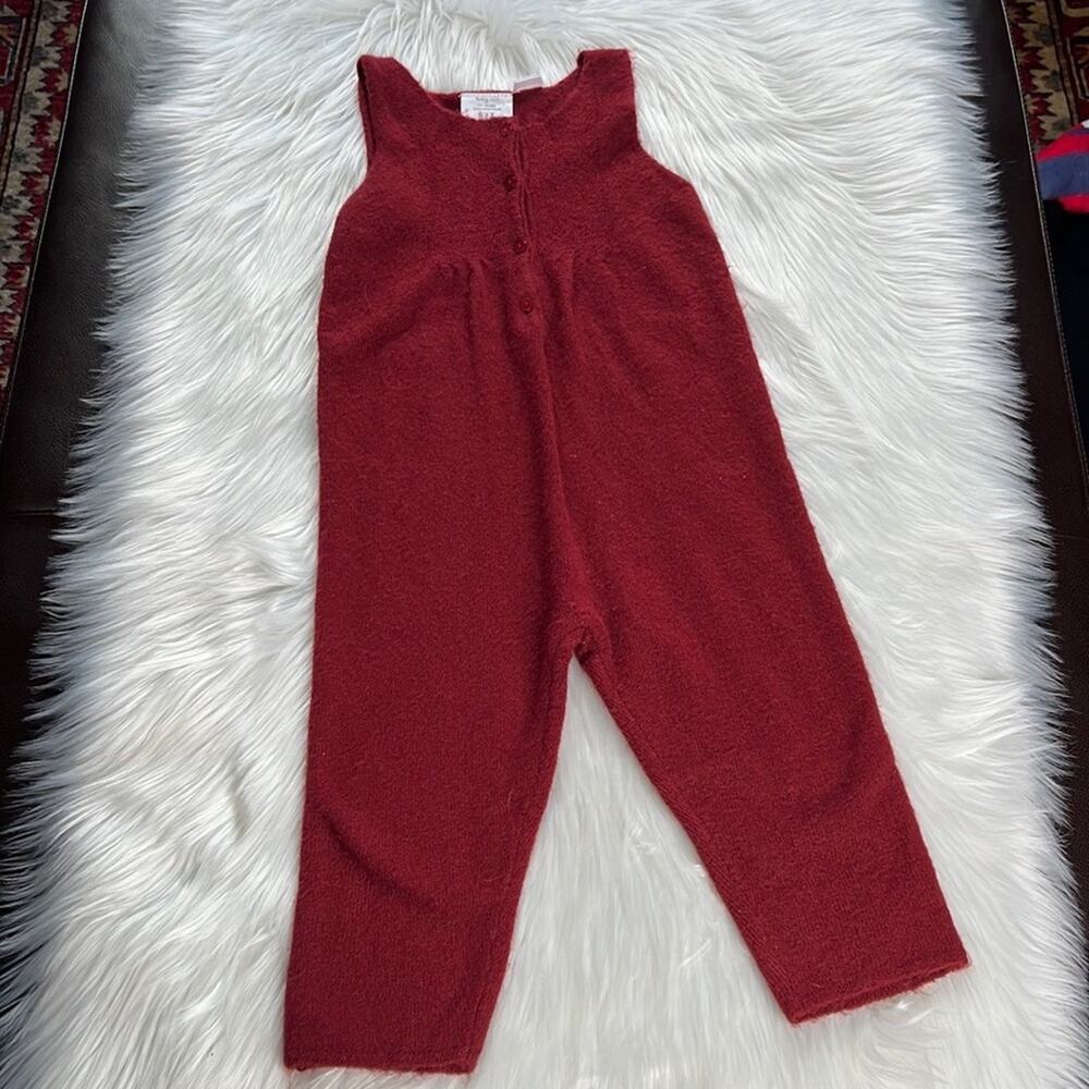 Zara Baby Girl Red Knit Jumper
